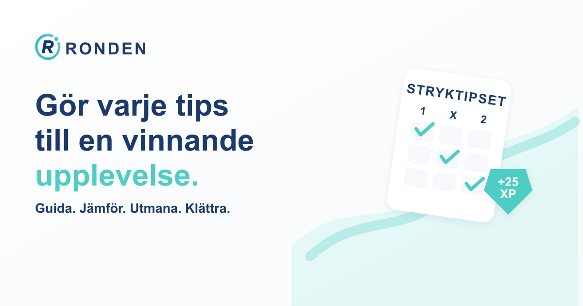 Ronden — Gör varje tips till en vinnande upplevelse.